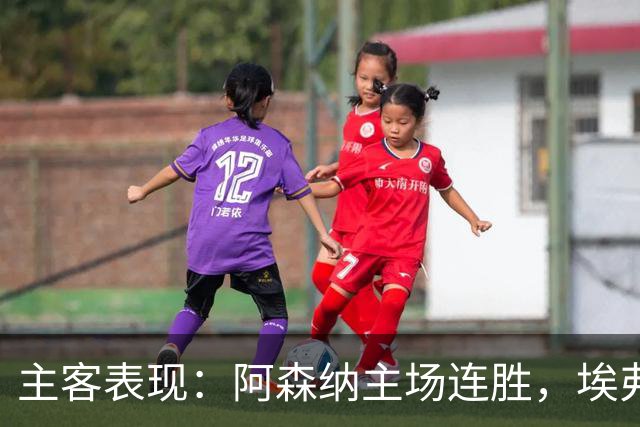 主客表现：阿森纳主场连胜，埃弗顿客场不败